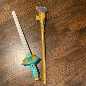 Elena of Avalor staff and sword